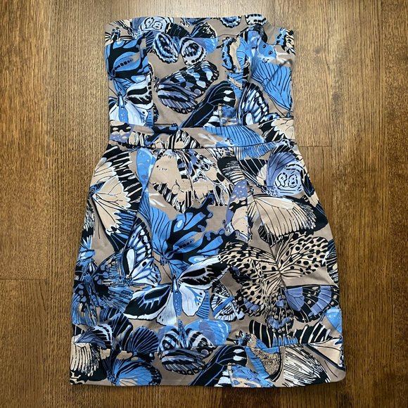 French Connection Strapless Mini Dress (Size 4) - Picture 2 of 11